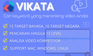 Vikata - Temukan Keyword yang Meranking Video Anda